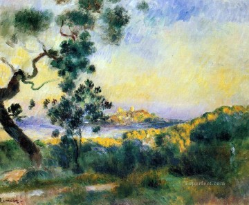 Vista de Antibes Pierre Auguste Renoir Pinturas al óleo
